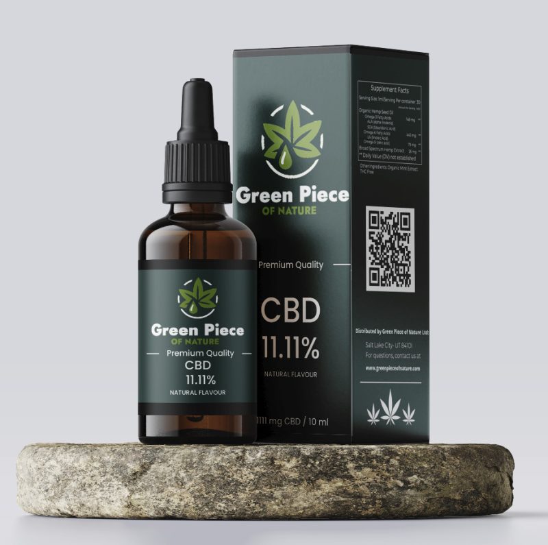 CBD Drops 11,11% (10ml) Natural Flavour